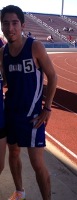 Jonathan Cepeda competed in conference meet.