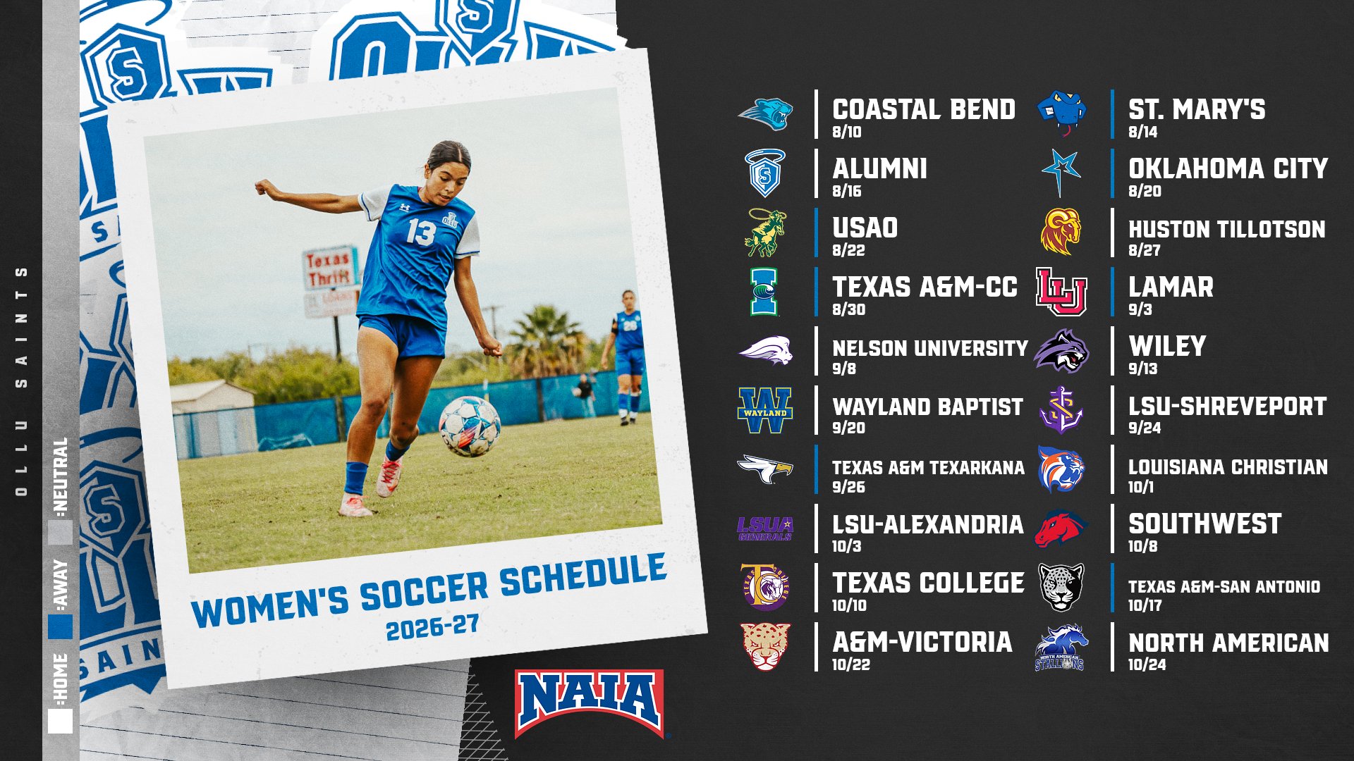 OLLU Women's Soccer Fall Schedule Preview