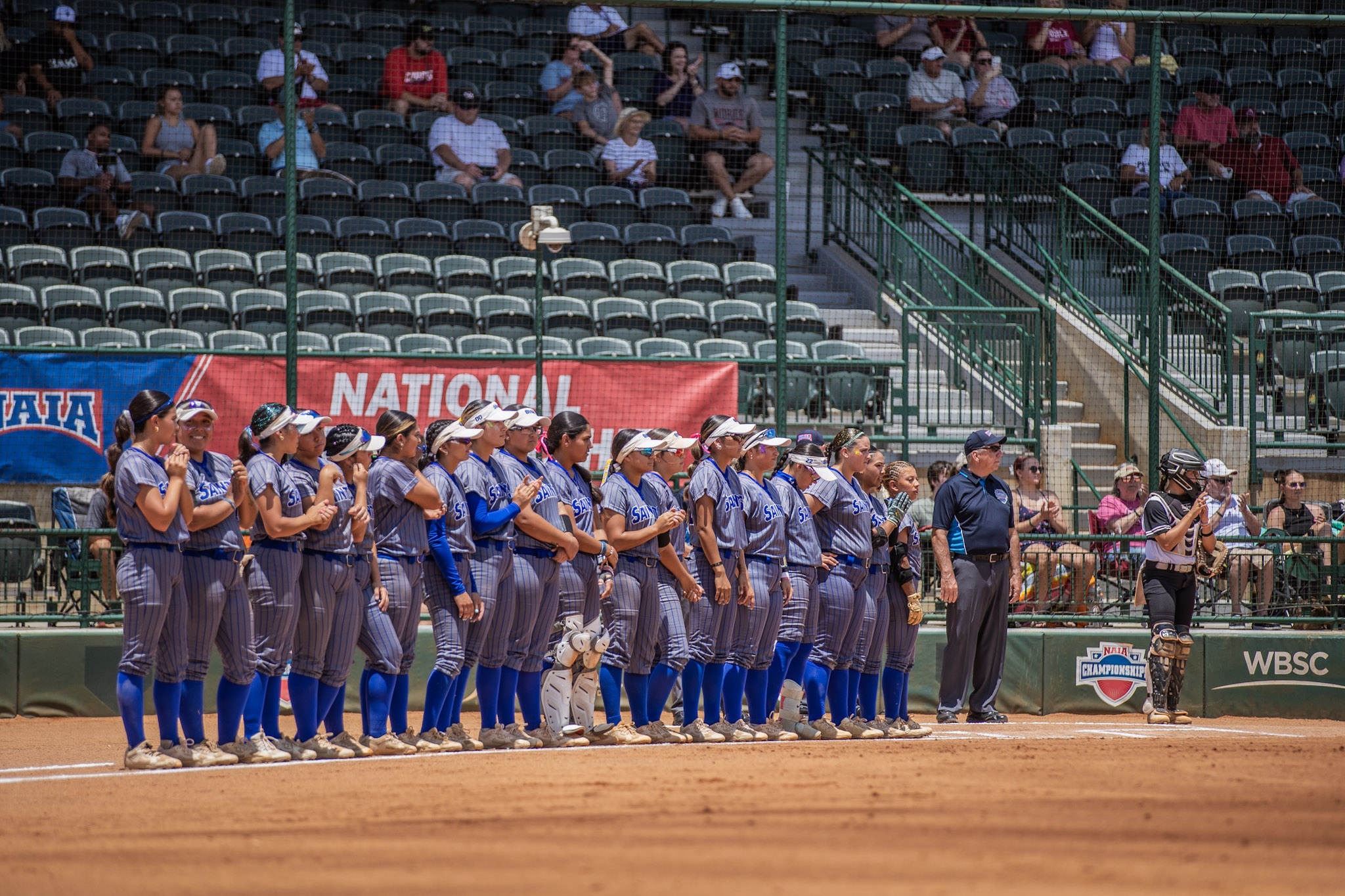 Saints Fall To Rams At NAIA World Series Opening Round