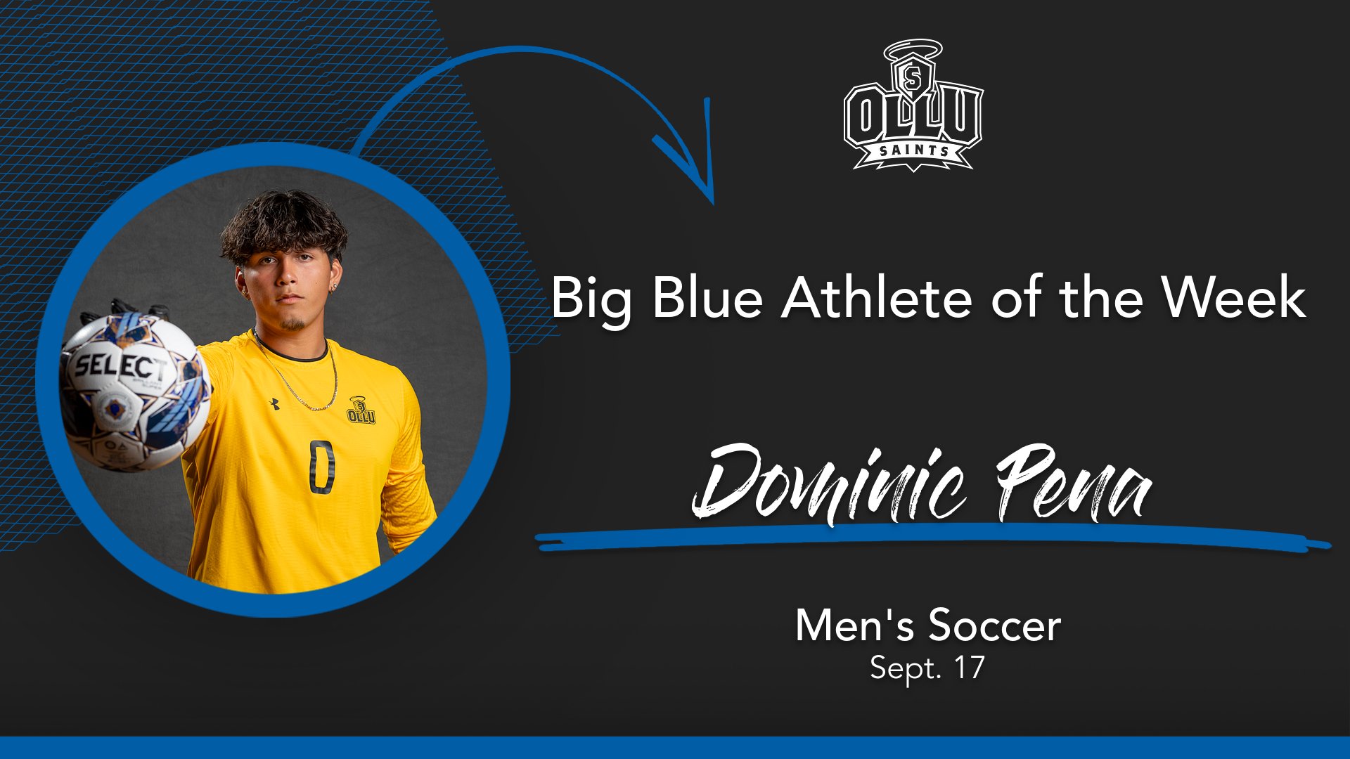 DOMINIC PENA, MEN'S SOCCER
