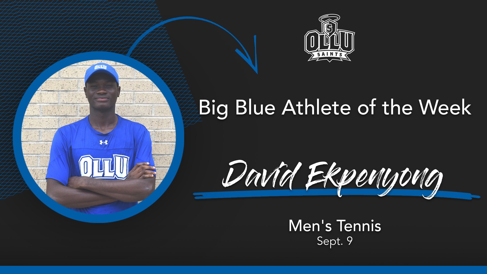 DAVID EKPENYONG - MEN'S TENNIS