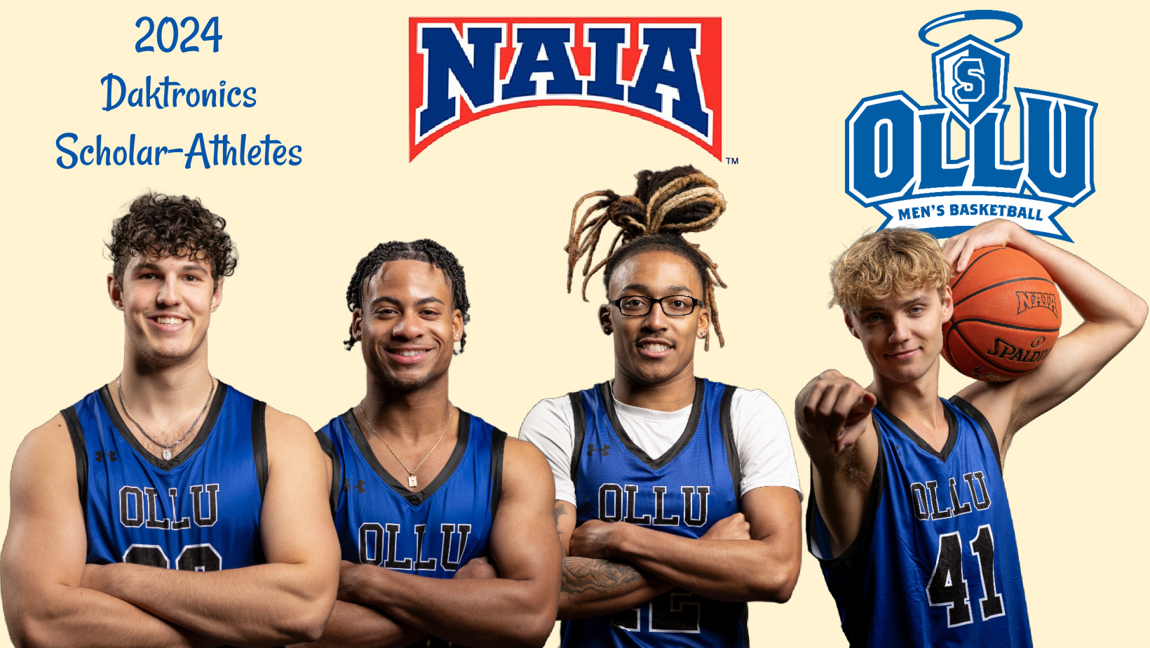 Pictured are Daniel Helterhoff, Kyonte Holder, Xavier Purnell and Paul Minjoth.