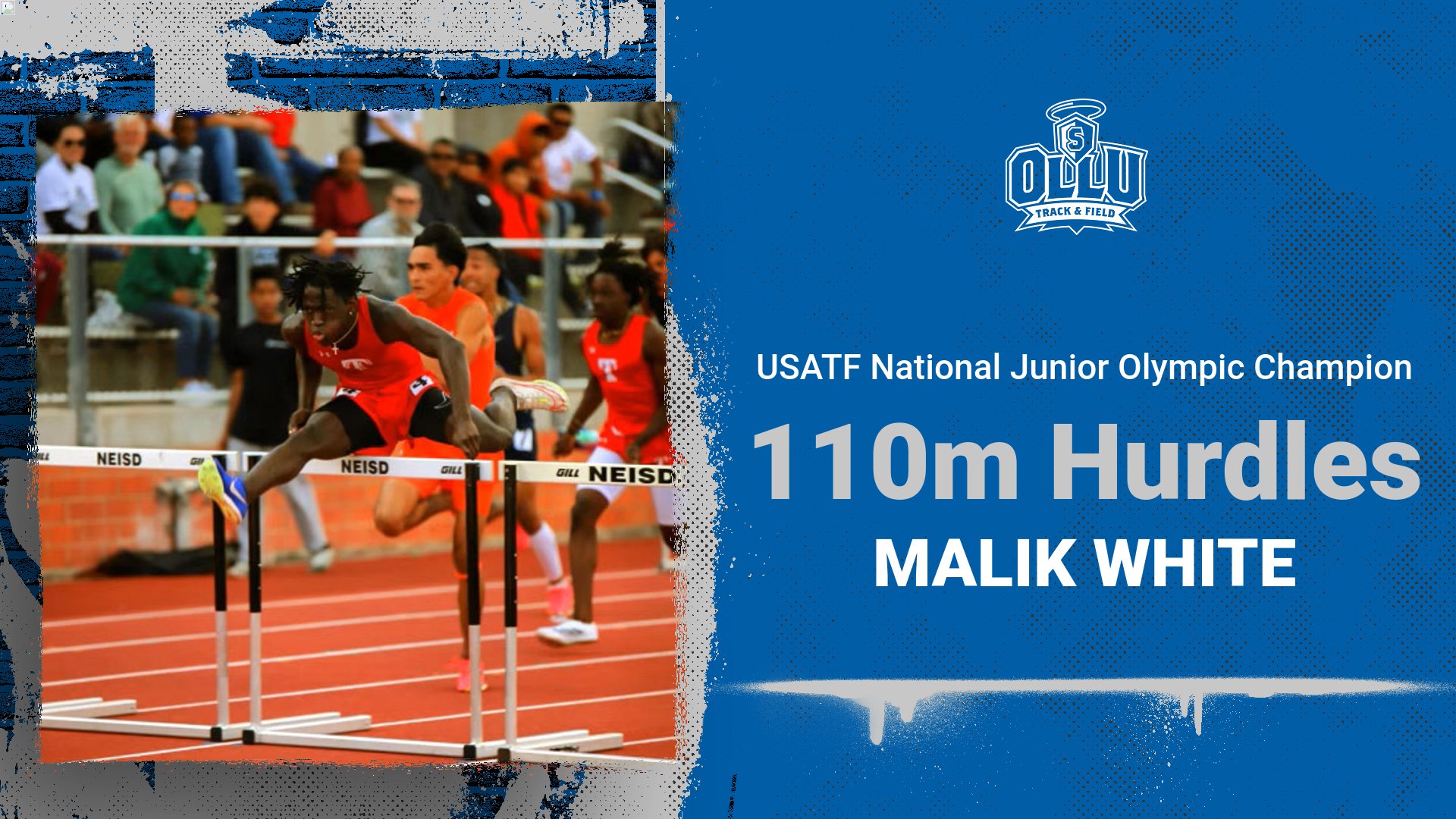 Incoming Track Student-Athlete Malik White Wins USATF National Junior Olympic Championships