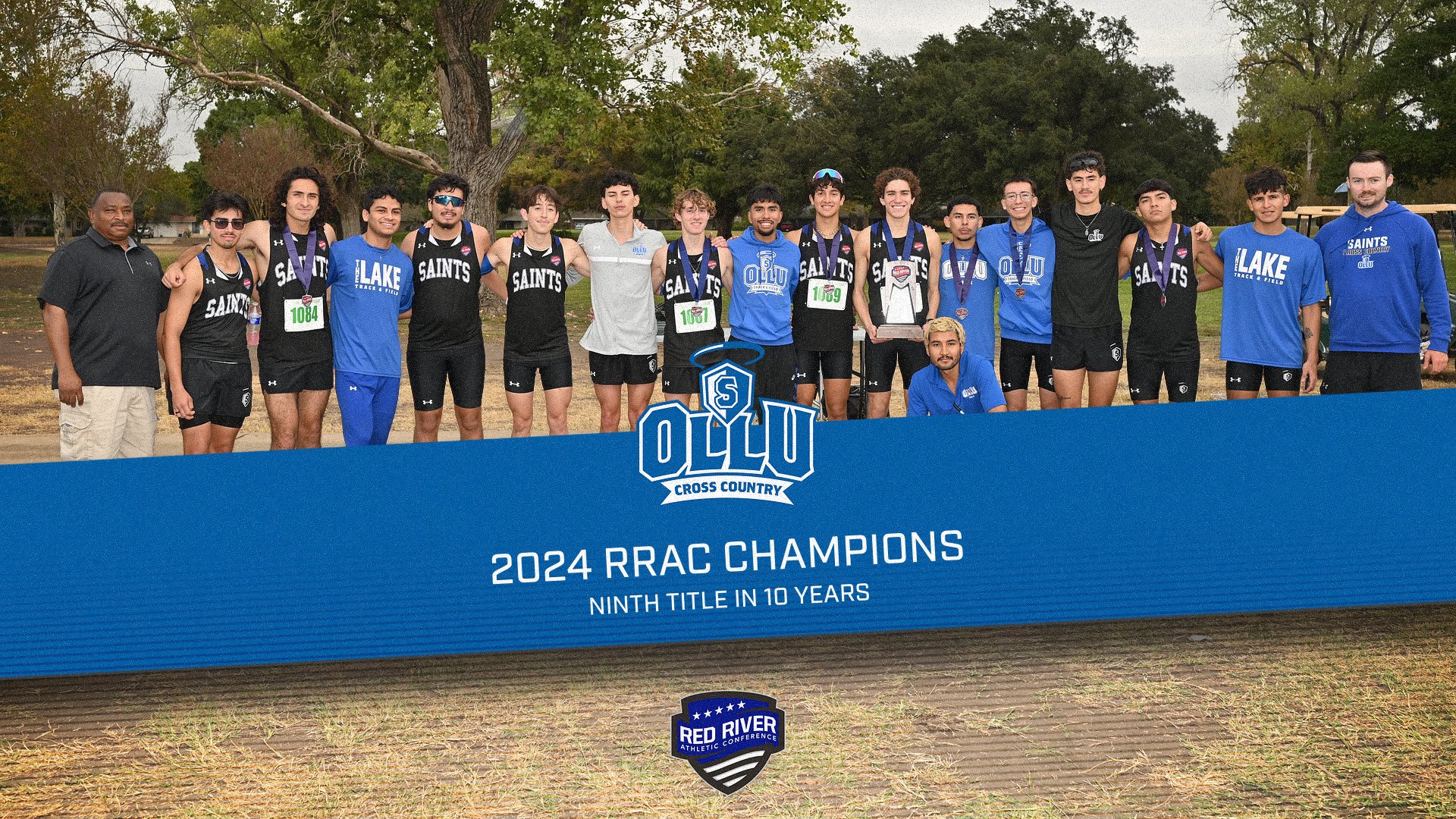 Saints Men Win Ninth RRAC Championship