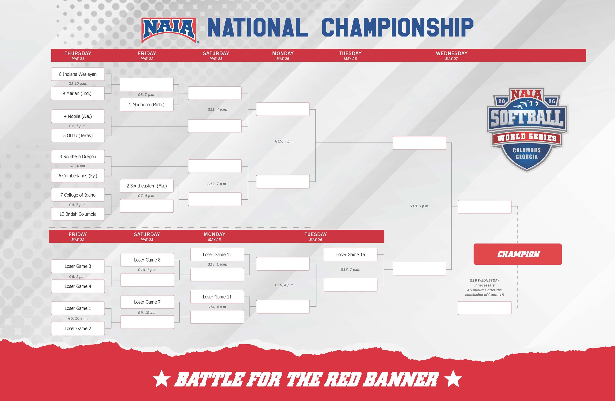 Saints Set for NAIA World Series Run in Columbus