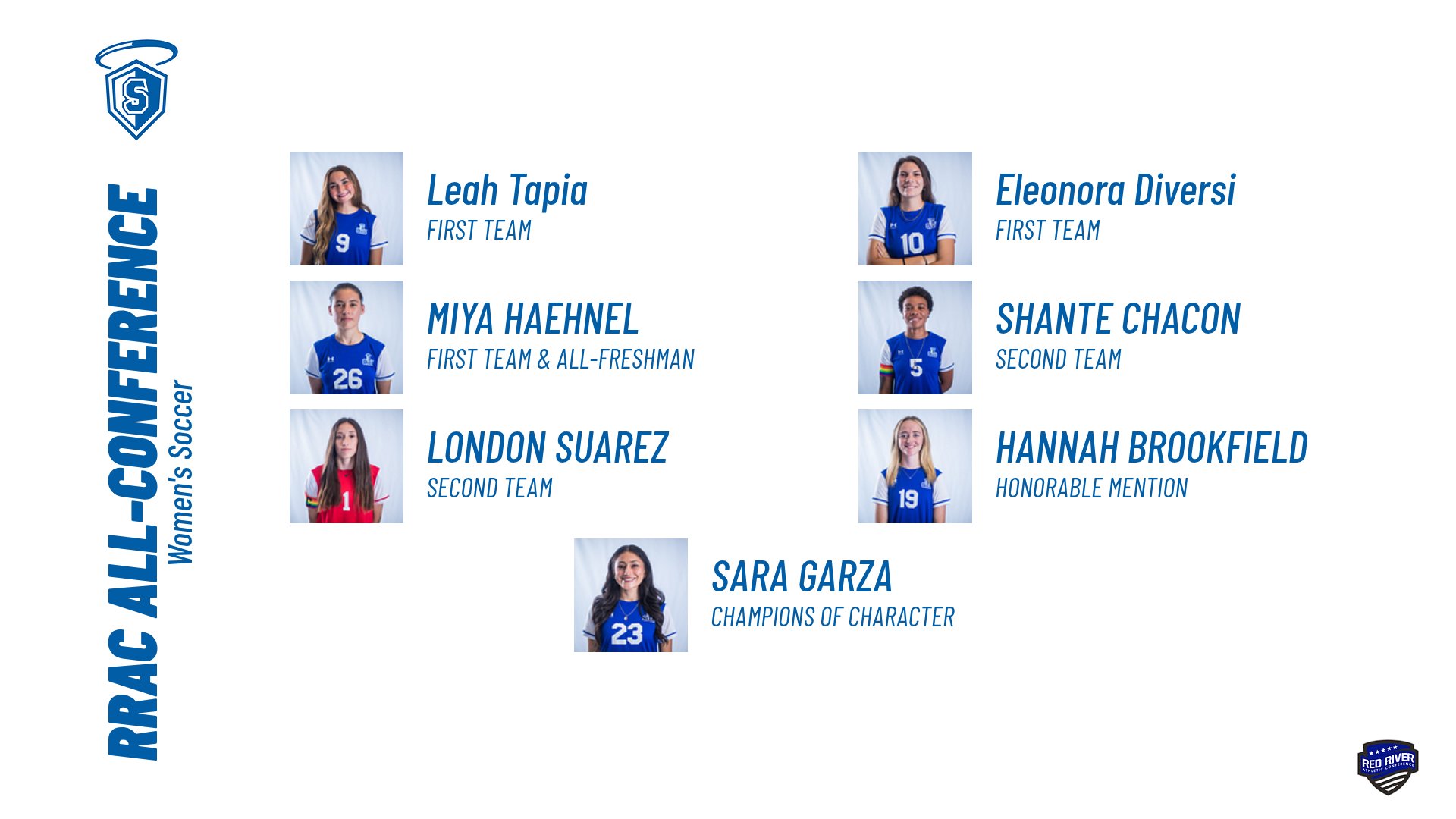 Saints Collect Multiple Honors in 2025 RRAC Women&rsquo;s Soccer Awards