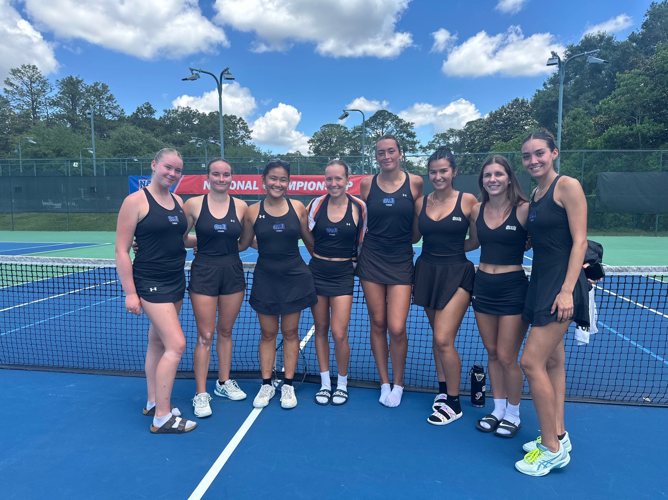 Women's Tennis Defeats Oakland City for First-Ever NAIA Championship Victory