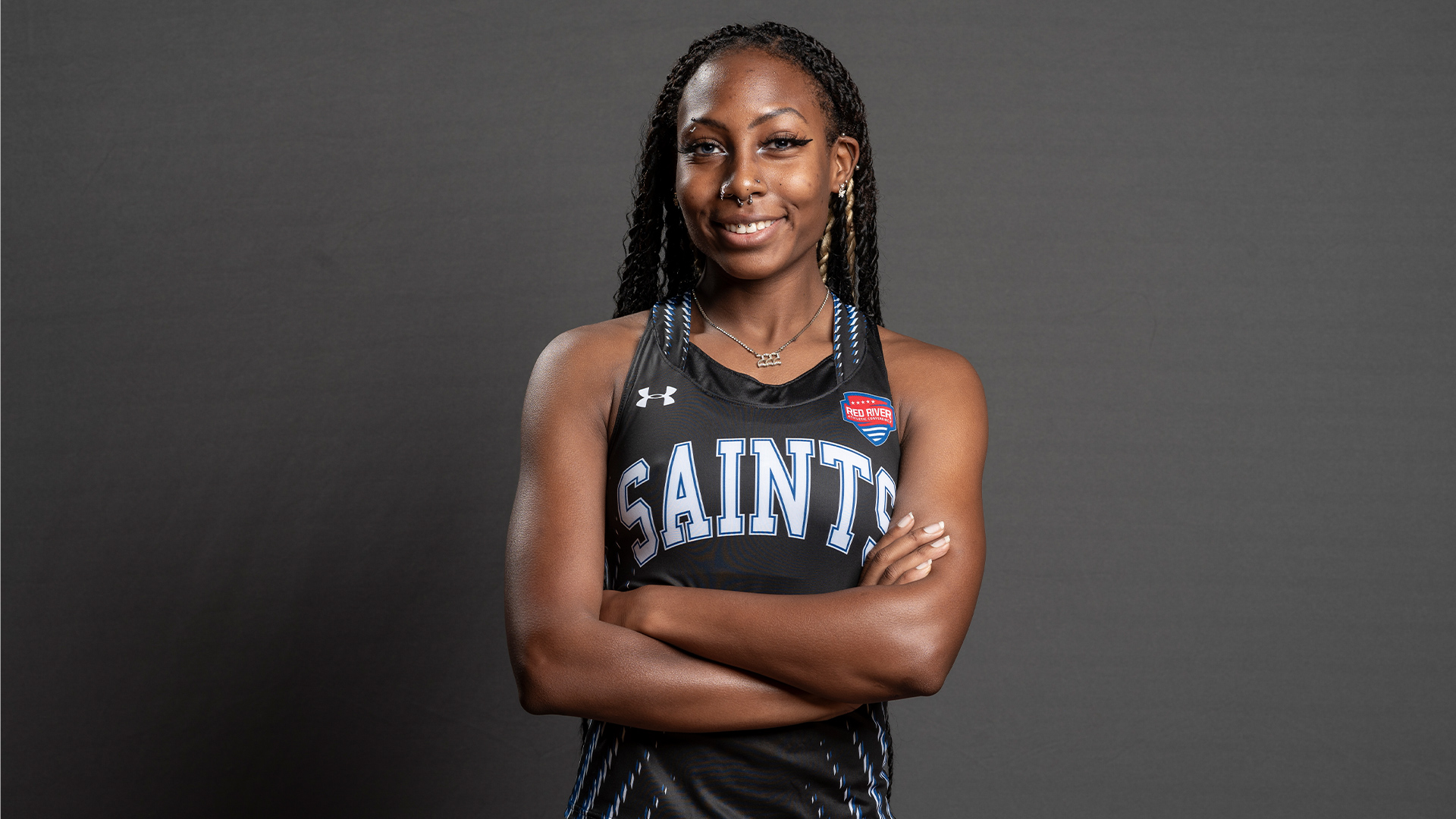 Mia Francis broke the high jump record at OLLU.