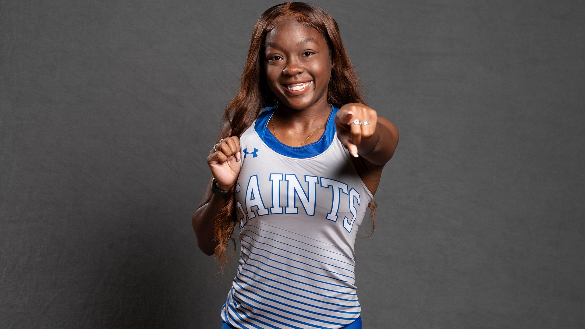 Larrisa McHenry broke the OLLU record in the 60m.